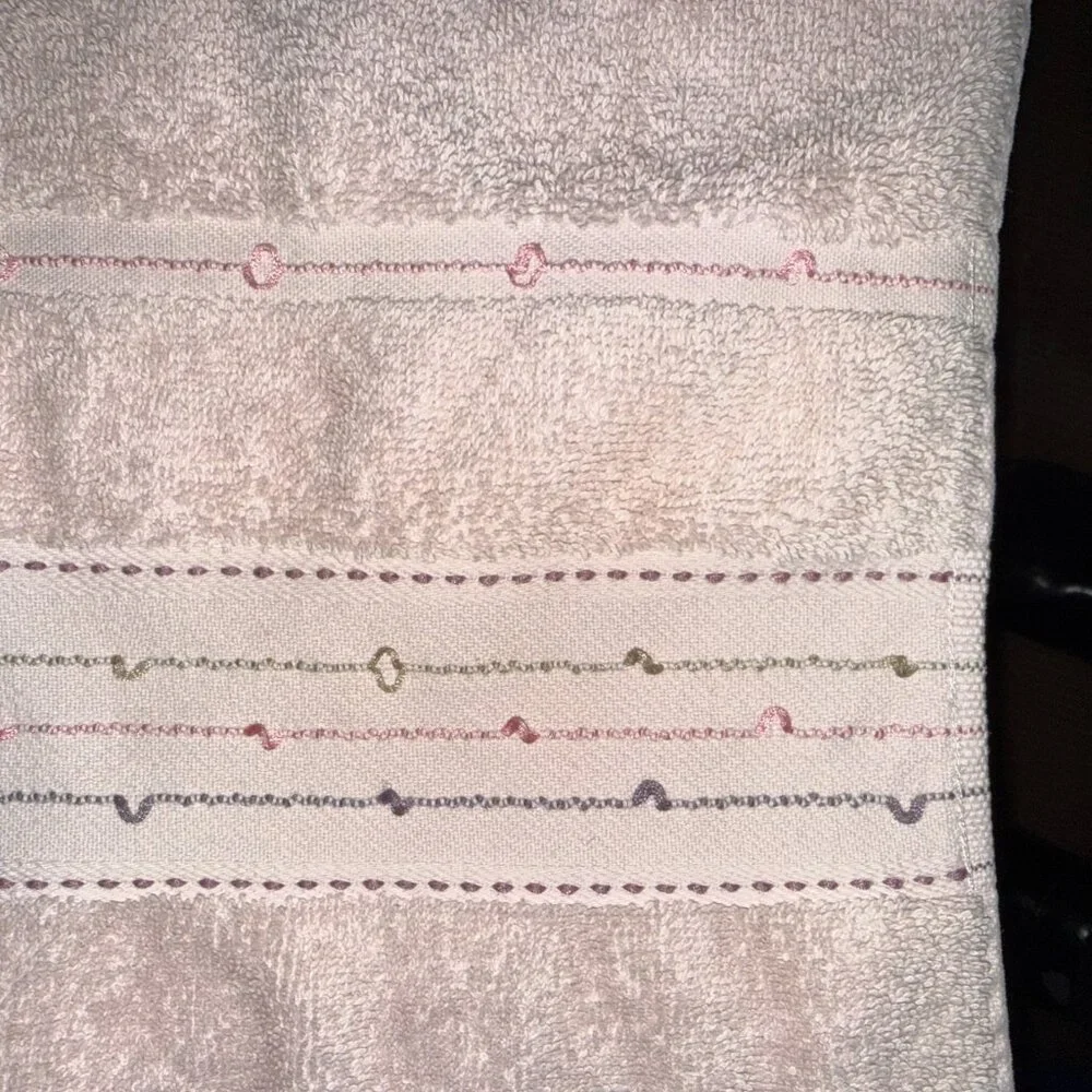 Dantela Pink Hand Towel 100% Cotton Made in Turkey 30
